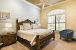 6th bedroom within the guest room that boats a separate entrance to the home for extra privacy